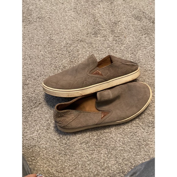 Olukai‎ Suede slip on shoes size - Picture 1 of 6